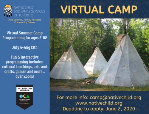 Application Deadline for 2020 Virtual Summer Camp