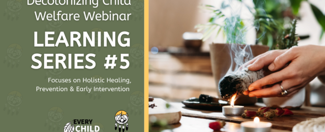 Event title with image of Indigenous medicines burning